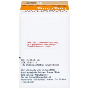 Smart Pharma - Thuốc Viacoram 7mg/5mg Servier điều trị tăng huyết áp vô căn (30 viên) 2 Smart Pharma - 00028593 viacoram 7mg5mg servier 2