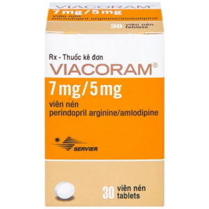 Smart Pharma - Thuốc Viacoram 7mg/5mg Servier điều trị tăng huyết áp vô căn (30 viên) 4 Smart Pharma - 00028593 viacoram 7mg5mg servier 4