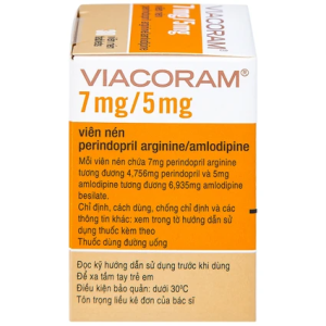 Smart Pharma - Thuốc Viacoram 7mg/5mg Servier điều trị tăng huyết áp vô căn (30 viên) 5 Smart Pharma - 00028593 viacoram 7mg5mg servier 5