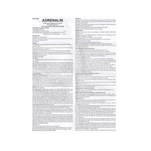 Smart Pharma - Thuốc Adrenalin 1 mg/1 ml – dung dịch tiêm cấp cứu tim mạch & phản vệ (hộp 10 ống) 2 Smart Pharma - 2 3 2