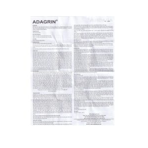 Smart Pharma - Thuốc Adagrin 50mg – điều trị dị ứng, ngứa, mày đay (hộp 10 vỉ x 10 viên) 3 Smart Pharma - 3 2 1