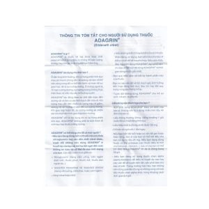 Smart Pharma - Thuốc Adagrin 50mg – điều trị dị ứng, ngứa, mày đay (hộp 10 vỉ x 10 viên) 4 Smart Pharma - 4 3