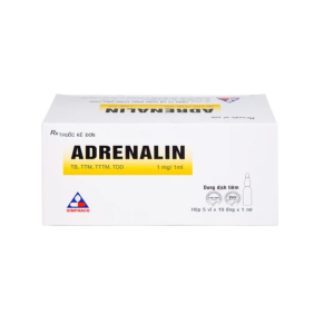 Smart Pharma - Thuốc Adrenalin 1 mg Vinphaco – dung dịch tiêm cấp cứu tim mạch & phản vệ (5 x 10 ống) 4 Smart Pharma - 4 4