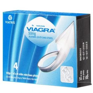 Thuốc Viagra 50mg Viatris điều trị rối loạn cương dương