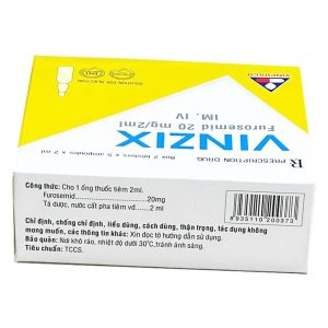 Smart Pharma - Vinzix 20mg/2ml (50ống/h) - Vĩnh Phúc 2 Smart Pharma - img c5d0180e918b 4 h3317