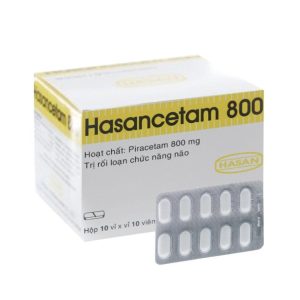 Thuốc Hasancetam 800 điều trị chóng mặt, sa sút trí tuệ ở người cao tuổi