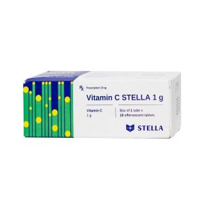 Smart Pharma - Vitamin C Stella 1g (Tuýp 10v) 2 Smart Pharma - thuoc vien sui vitamin c stella 1