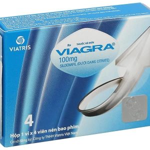 Smart Pharma - Thuốc Viagra 100mg Viatris điều trị rối loạn cương dương (1 vỉ x 4 viên) 1 Smart Pharma - viagra 100mg 1 63878757379026767