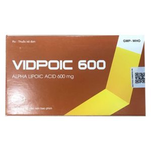 Smart Pharma - Thuốc Vidpoic 600 điều trị rối loạn cảm giác do bệnh viêm đa dây thần kinh đái tháo đường 1 Smart Pharma - vidpoic600 ttt1 i3618