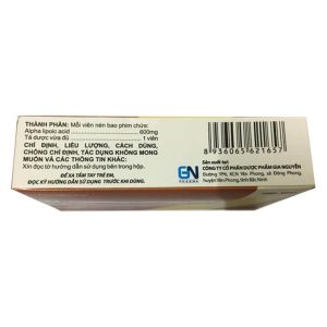 Smart Pharma - Thuốc Vidpoic 600 điều trị rối loạn cảm giác do bệnh viêm đa dây thần kinh đái tháo đường 4 Smart Pharma - vidpoic600 ttt7 p6432