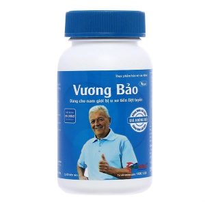 Smart Pharma - Viên uống Vương Bảo phòng ngừa u xơ tiền liệt tuyến 3 Smart Pharma - vien uong vuong bao 80 vien mac