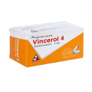 Smart Pharma - Thuốc Vincerol 4 - điều trị huyết khối tĩnh mạch sâu, tắc nghẽn mạch 1 Smart Pharma - vincerol 4mg 0 n5102