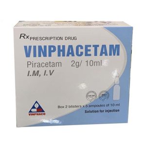 Thuốc Vinphacetam 2g/10ml giúp cải thiện trí nhớ