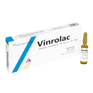 Thuốc tiêm giảm đau Vinrolac 30mg/ml