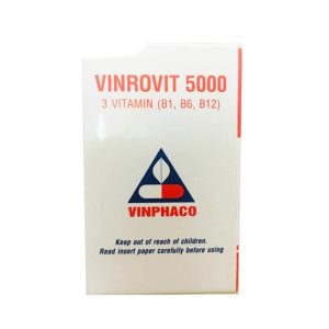 Smart Pharma - Thuốc Vinrovit 5000 bổ sung vitamin nhóm B cho cơ thể 1 Smart Pharma - vinrovit 5000 2 g2765