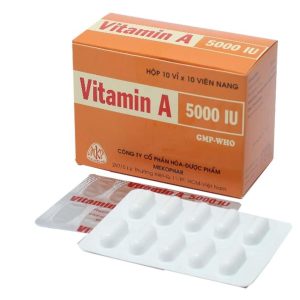 Vitamin A 5000 IU Mekophar