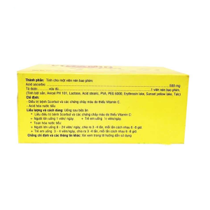 Smart Pharma - Vitamin C 500mg Quảng Bình 1 Smart Pharma - vitaminc quangbinh 3 n5780