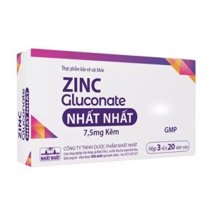 Zinc Gluconate Nhất Nhất - Bổ sung kẽm, tăng đề kháng