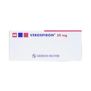 Smart Pharma - Thuốc Verospiron 50mg Gedeon điều trị tăng huyết áp, phù do tim gan thận, cường aldosterone và hạ kali (3 vỉ x 10 viên) 1 Smart Pharma - 00007830 verospiron 50mg 7719 5a 1