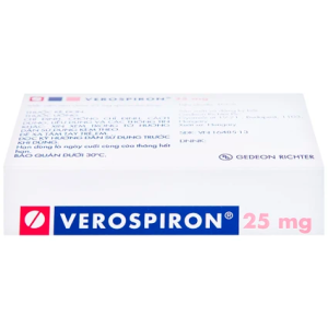 Smart Pharma - Thuốc Verospiron 25mg Gedeon điều trị phù, tăng huyết áp, cường aldosterone tiên phát và giảm kali huyết (1 vỉ x 20 viên) 4 Smart Pharma - IMG 6358 d206a6d415