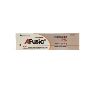 Thuốc AFusic Acid Fusidic 2% An Thiên – kem bôi điều trị nhiễm khuẩn da & viêm nang lông (tuýp 15g)
