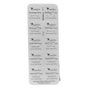 Smart Pharma - Thuốc Vesicare 5mg điều trị triệu chứng tiểu không tự chủ 5 Smart Pharma - vesicare 5mg 7 m5307