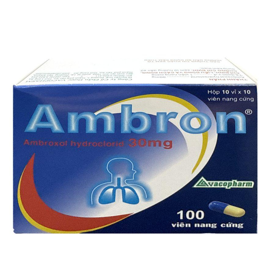 NT Smartpharma (1) Ambroxol 30mg Vacopharm - Điều trị hen phế quản