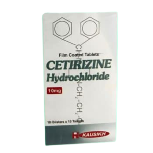 Cetirizine Hydrochloride 10mg Ấn Độ - Giảm viêm mũi dị ứng và mề đay