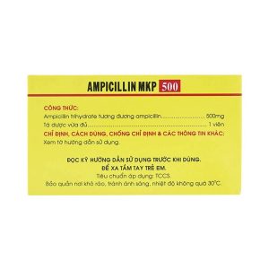 Smart Pharma - Ampicillin 500mg Mekophar – Kháng sinh điều trị nhiễm khuẩn 2 Smart Pharma - NT Smartpharma 1 7