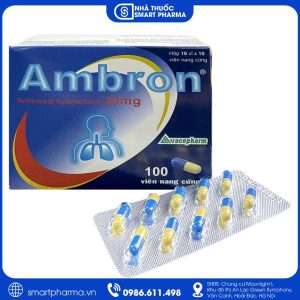 Ambroxol 30mg Vacopharm - Điều trị hen phế quản