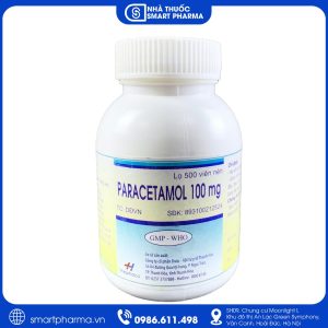 Paracetamol 100mg Thanh Hóa - Giảm đau, hạ sốt