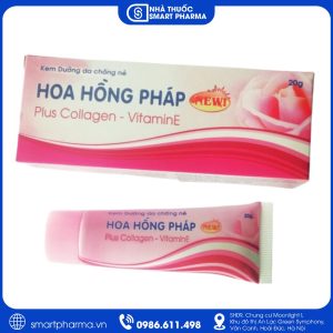 Kem nẻ Hoa hồng Pháp Đại Bắc – Dưỡng ẩm, làm mềm da khô nứt nẻ