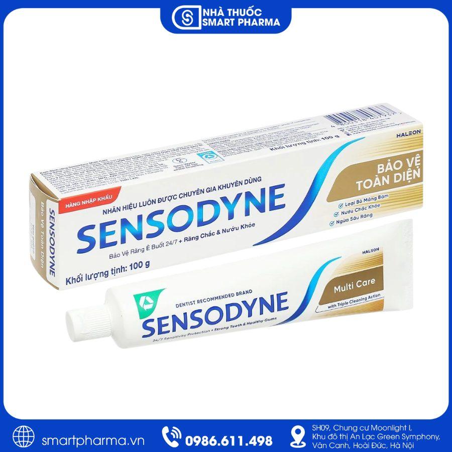 NT Smartpharma Kem đánh răng Sensodyne Multi Care – Giảm ê buốt, chăm sóc răng nhạy cảm