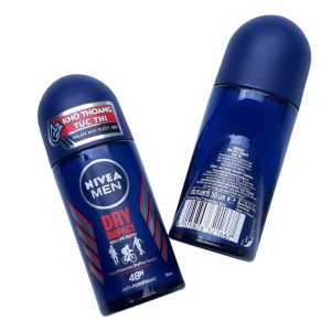 Lăn khử mùi Nivea Men Dry – Kiểm soát mồ hôi và thơm mát suốt ngày dài