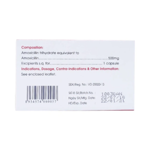 Smart Pharma - Thuốc Amoxicillin 500mg Mekophar điều trị nhiễm khuẩn (10 vỉ x 10 viên) 4 Smart Pharma - Nha thuoc Smart Pharma 2026 10 14T172223.766