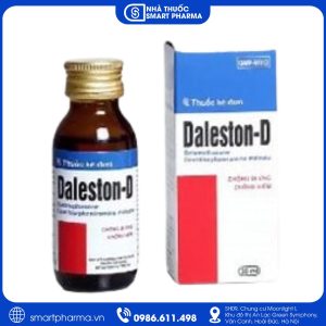Siro Daleston-D điều trị dị ứng, viêm mũi dị ứng và hen phế quản