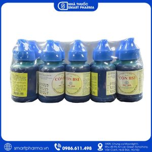 Cồn BSI giúp điều trị nấm da, hắc lào, lang ben và mụn cơm hiệu quả