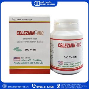 Celezmin-Nic giúp giảm các triệu chứng dị ứng và viêm
