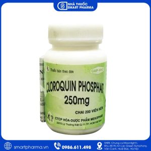 Thuốc Cloroquin Phosphat 250mg phòng ngừa và điều trị sốt rét cấp tính