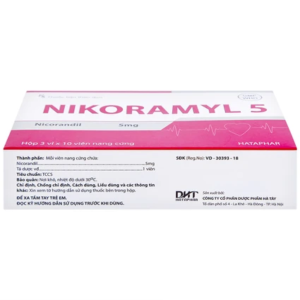 Smart Pharma - Thuốc Nikoramyl 5mg Hataphar điều trị và dự phòng đau thắt ngực ổn định (3 vỉ x 10 viên) 3 Smart Pharma - NT SMART PHARMA 2026 08 26T102841.292