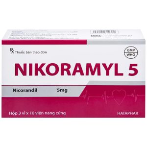 Smart Pharma - Thuốc Nikoramyl 5mg Hataphar điều trị và dự phòng đau thắt ngực ổn định (3 vỉ x 10 viên) 2 Smart Pharma - NT SMART PHARMA 2026 08 26T102846.886