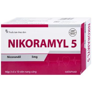 Smart Pharma - Thuốc Nikoramyl 5mg Hataphar điều trị và dự phòng đau thắt ngực ổn định (3 vỉ x 10 viên) 1 Smart Pharma - NT SMART PHARMA 2026 08 26T102852.537