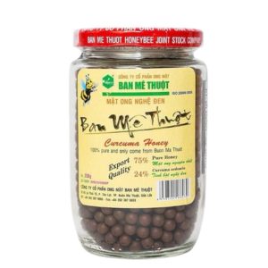 Viên nghệ mật ong đen Ban Mê Thuột hỗ trợ chăm sóc dạ dày và hệ tiêu hóa (Lọ 250gr)