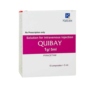 Quibay 1g/5ml Piracetam - Cải thiện chức năng não, tăng cường trí nhớ