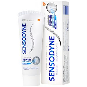 Kem đánh răng Sensodyne Repair & Protect – Giảm ê buốt, bảo vệ răng nhạy cảm