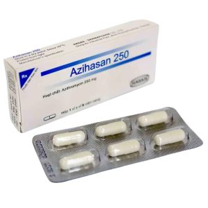 Thuốc Azihasan 250 - Điều trị nhiễm khuẩn do vi khuẩn nhạy cảm