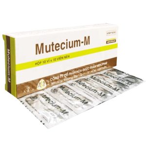 Smart Pharma - Thuốc Mutecium-M 10mg - Điều trị buồn nôn, nôn và rối loạn nhu động dạ dày 2 Thuốc Mutecium-M 10mg - Điều trị buồn nôn, nôn và rối loạn nhu động dạ dày