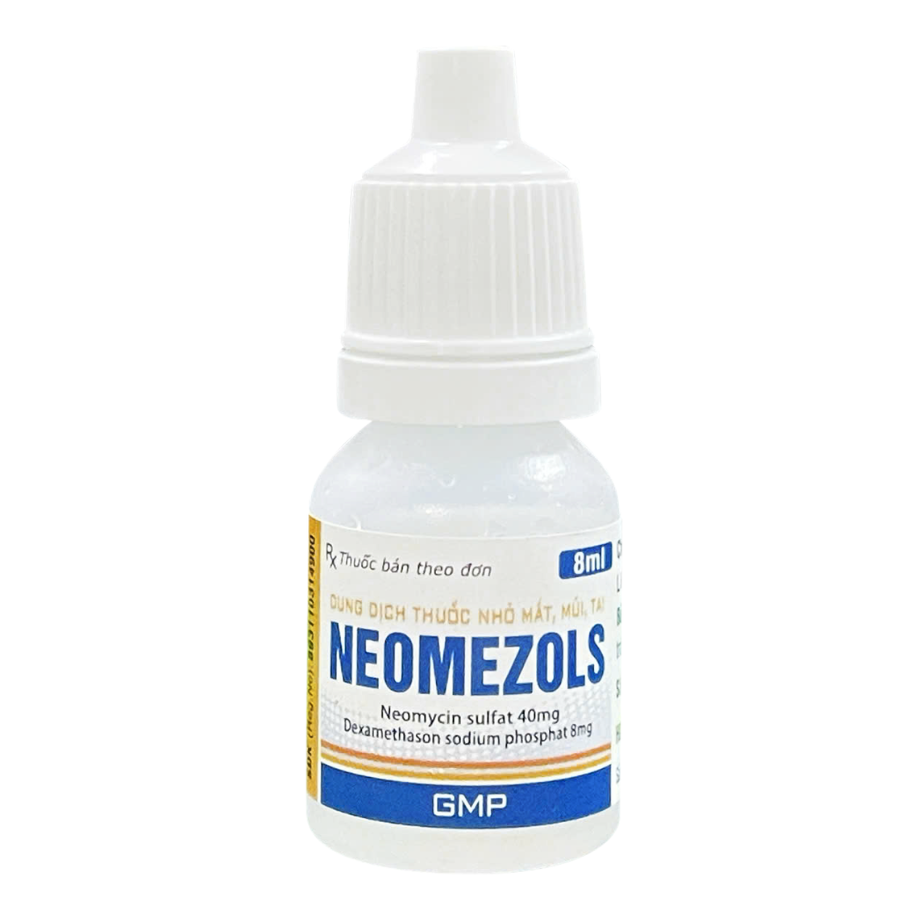 NT Smartpharma (1) Neomezols 40mg/8mg – Điều trị viêm nhiễm mắt, mũi, tai do vi khuẩn