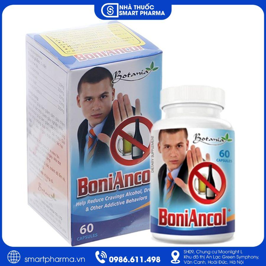 NT Smartpharma BoniAncol - Giải rượu, giảm mệt mỏi và bảo vệ chức năng gan