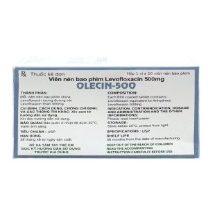 Smart Pharma - Olecin 500 – Kháng sinh điều trị nhiễm khuẩn phổ rộng 4 Smart Pharma - NT Smartpharma 3 21